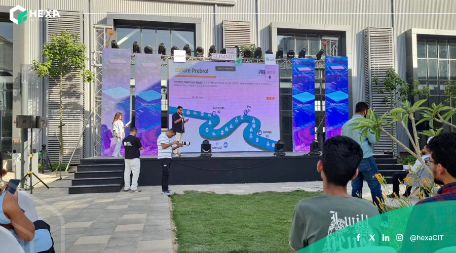 Hexa Showcases at the Startups Without Borders Global Summit in Cairo Amid Gaza Challenges