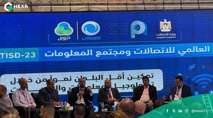 Hexa joins World Telecommunication & Information Society Day 2023 to empower digital growth in Palestine