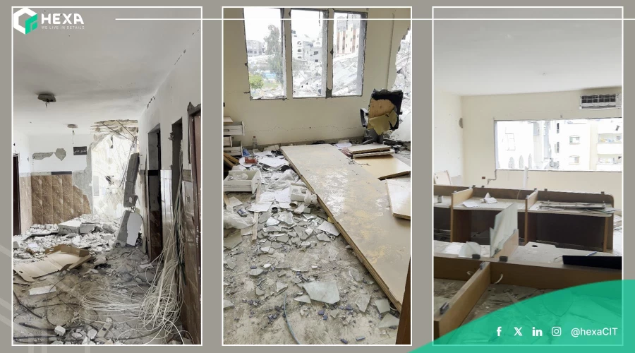 Hexa’s Headquarters in Gaza Destroyed Amid Ongoing Aggression